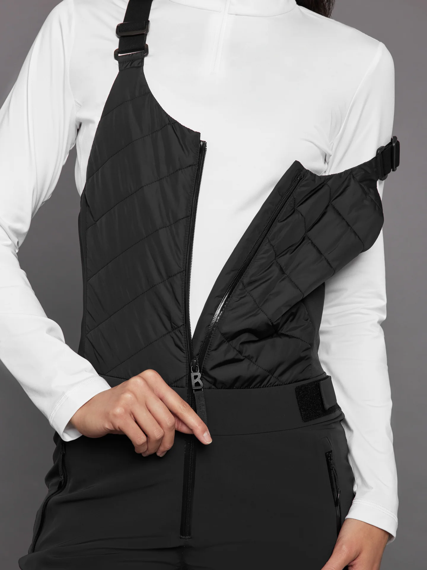 Ivie Bib Pants - Black - Image 5