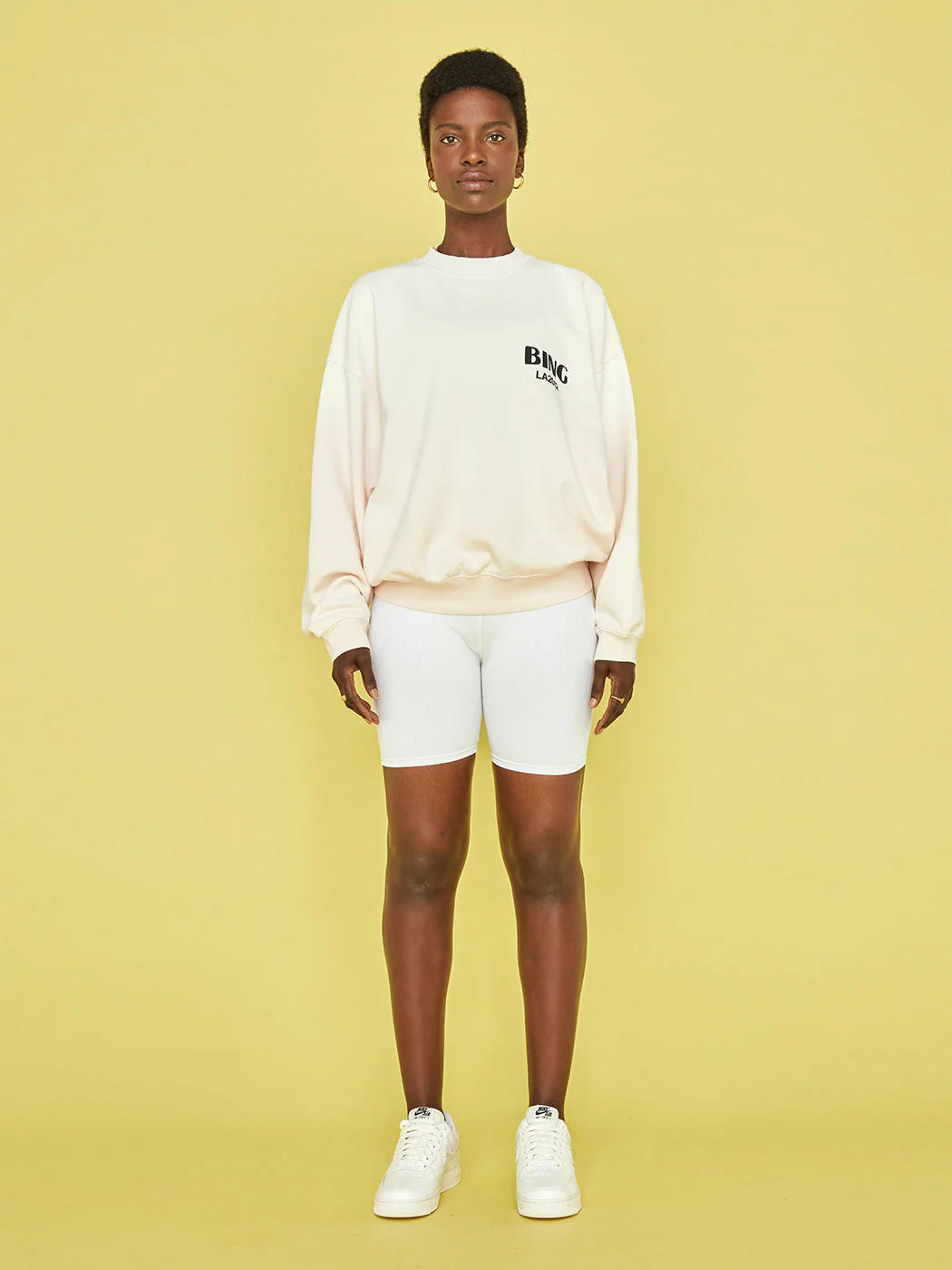 Jaci Sweatshirt Bing LA - Washed Pink - Image 5