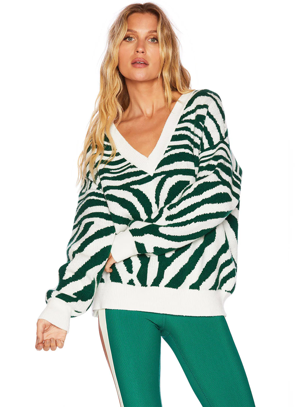 Joey Sweater - Verdant Zebra - Image 2