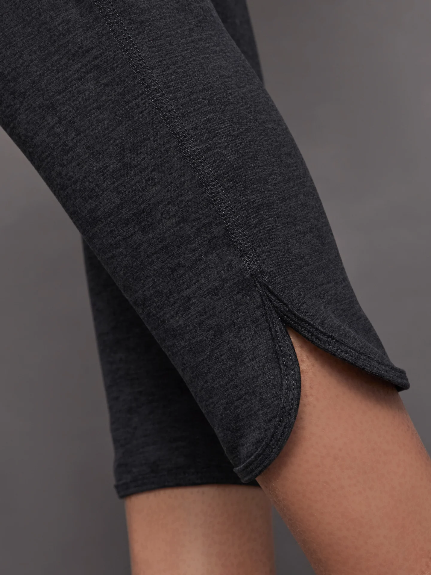 Jogger in Heather Melt - Charcoal Heather - Image 6