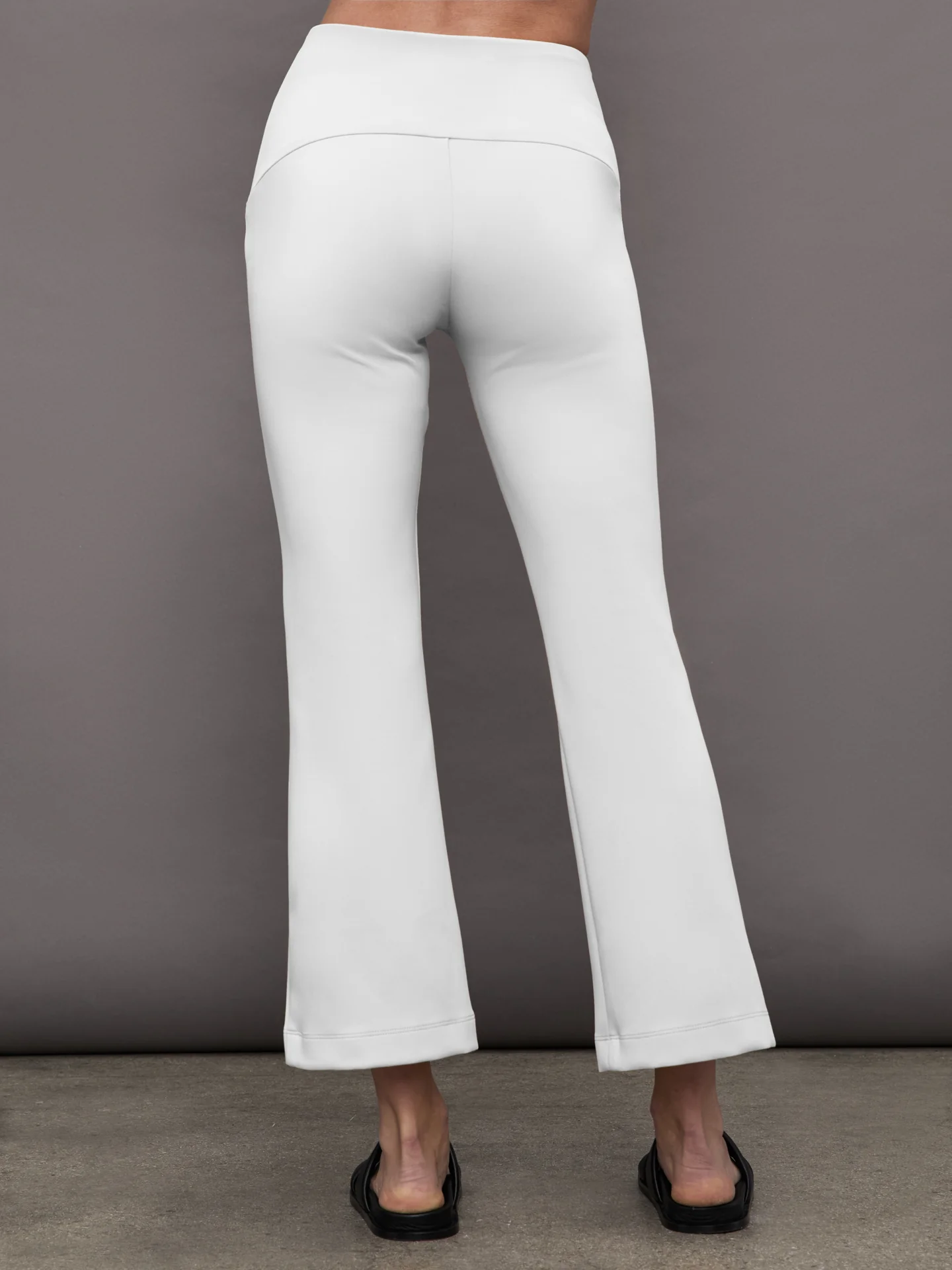 Kick Flare Pant - White - Image 4