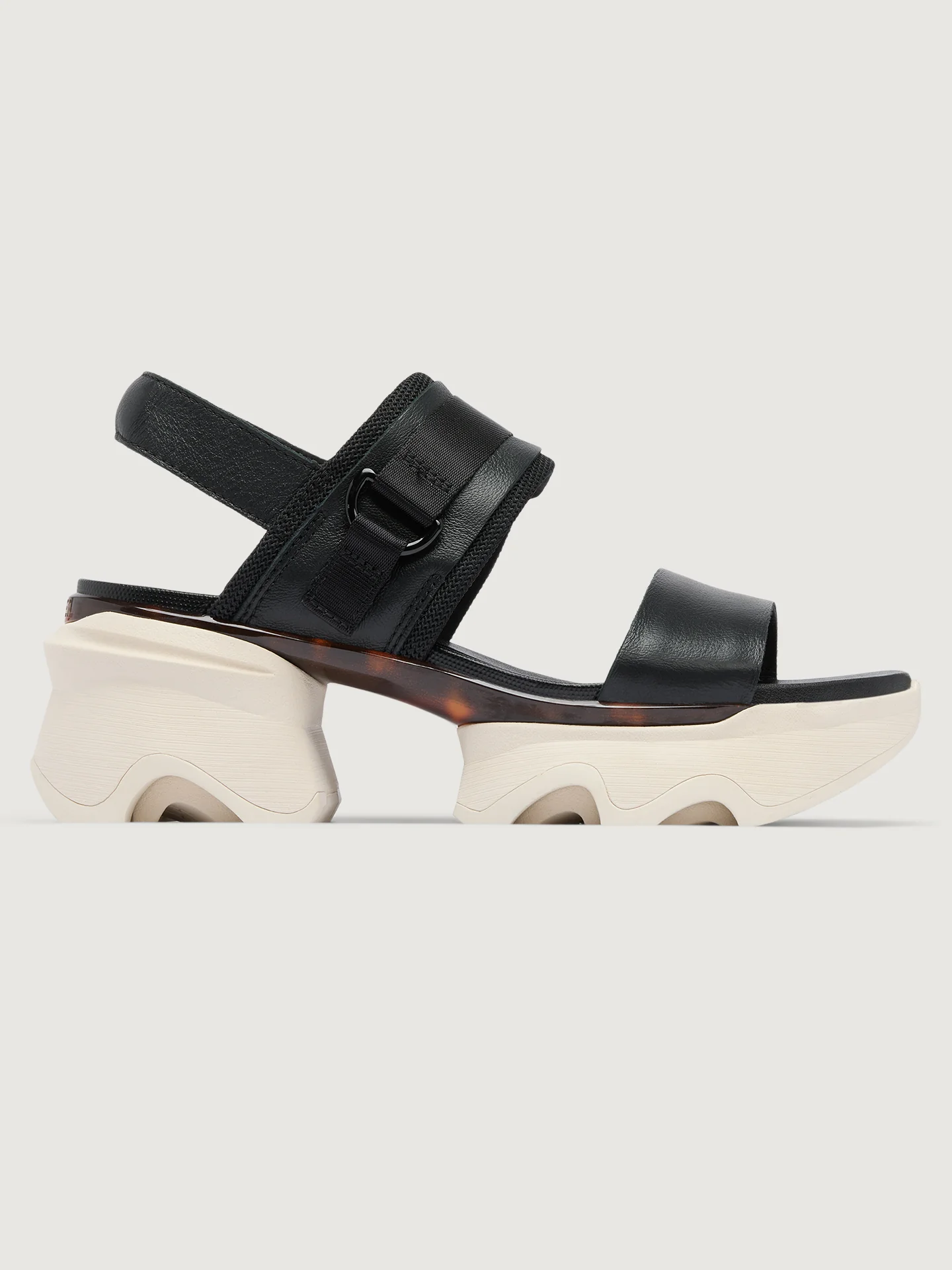 Kinetic Impact Slingback Heel Sandal - Black/Chalk