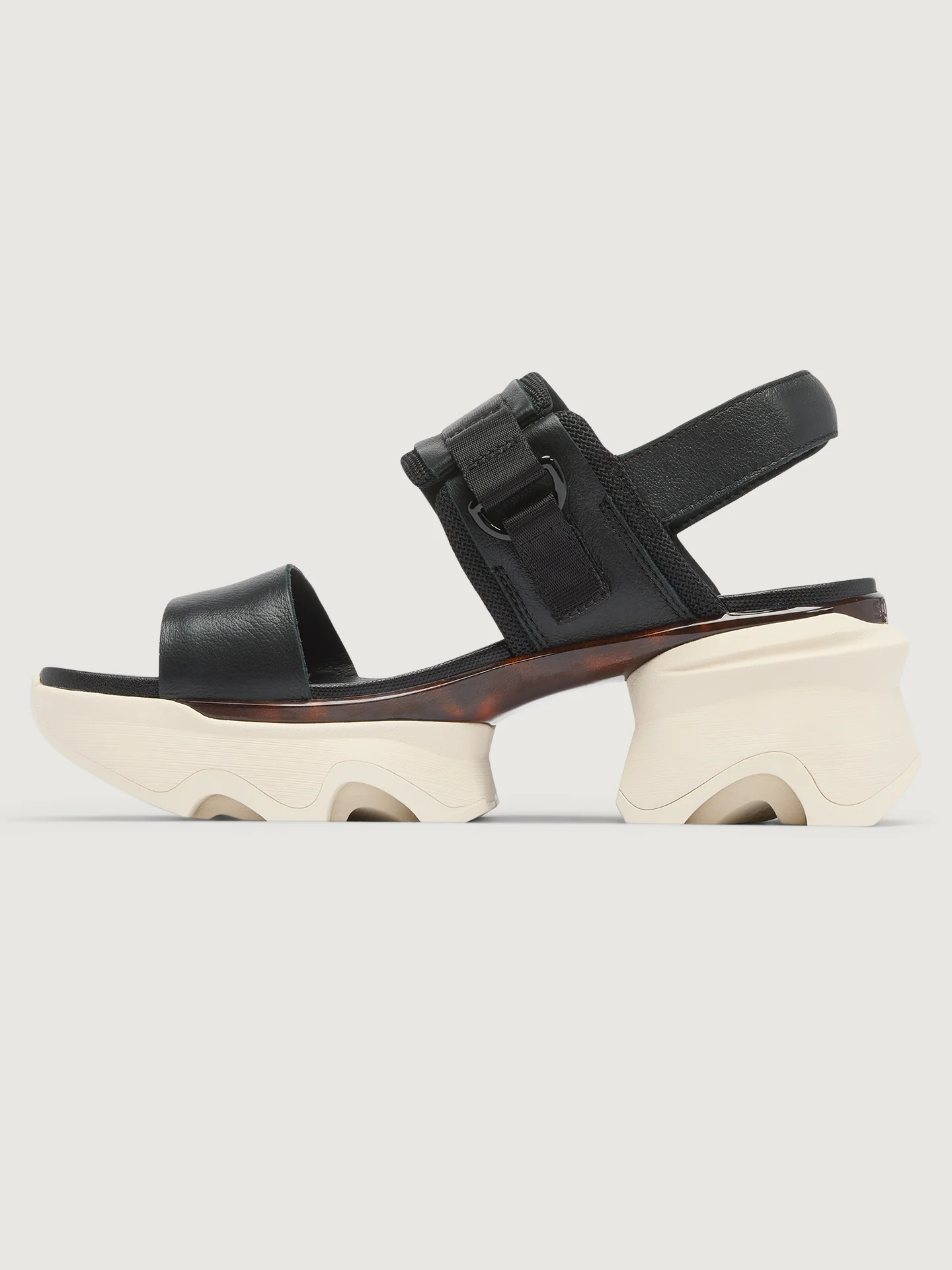 Kinetic Impact Slingback Heel Sandal - Black/Chalk - Image 3