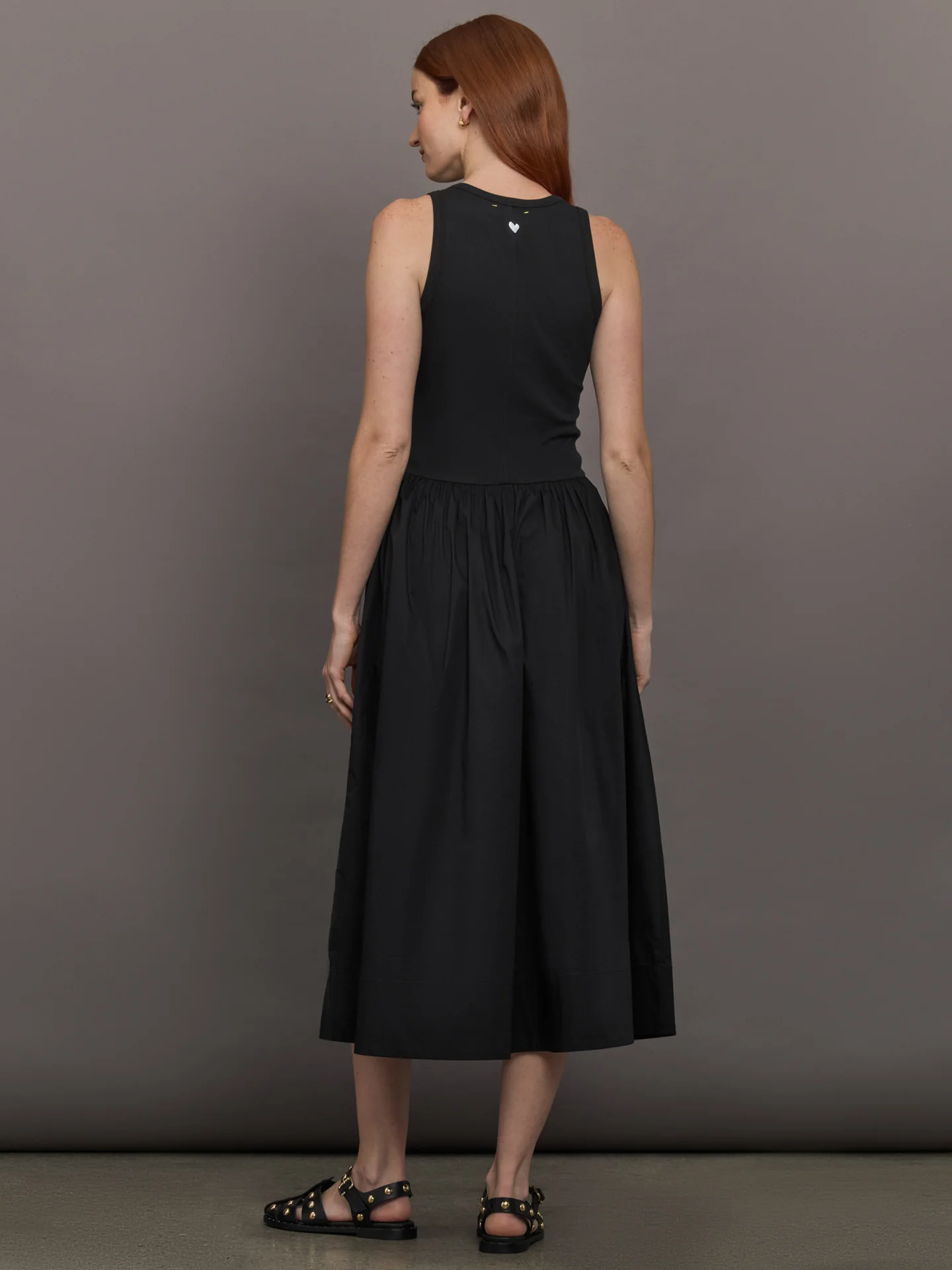 KR Tank Dress - Black - Image 3