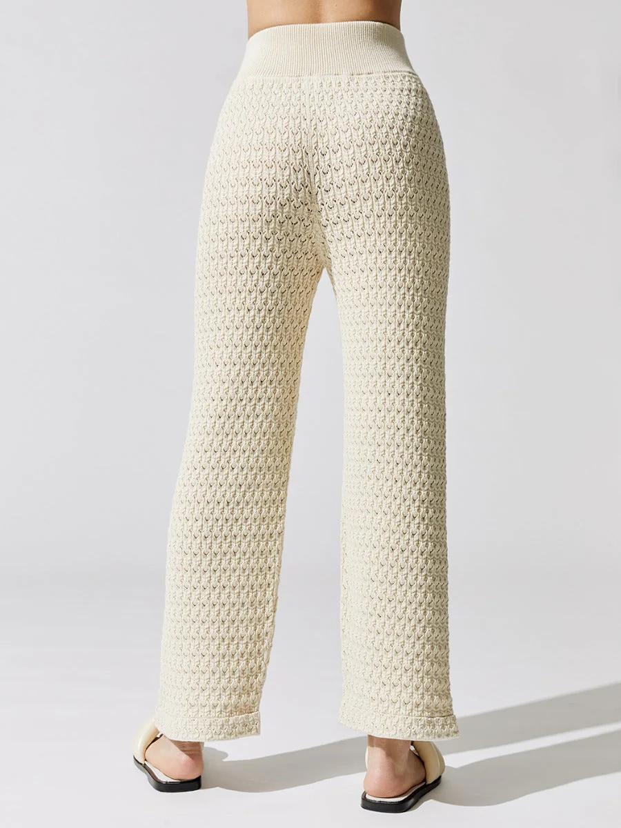 Lace Trousers - Ivory - Image 3