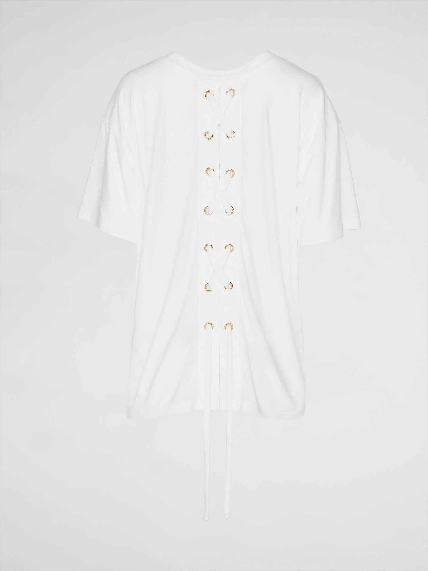 LACE UP TUNIC - White - Image 6