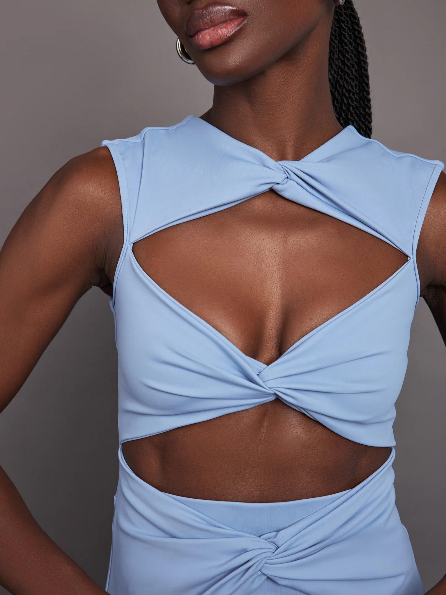 Lauren Dress - Light Blue - Image 2