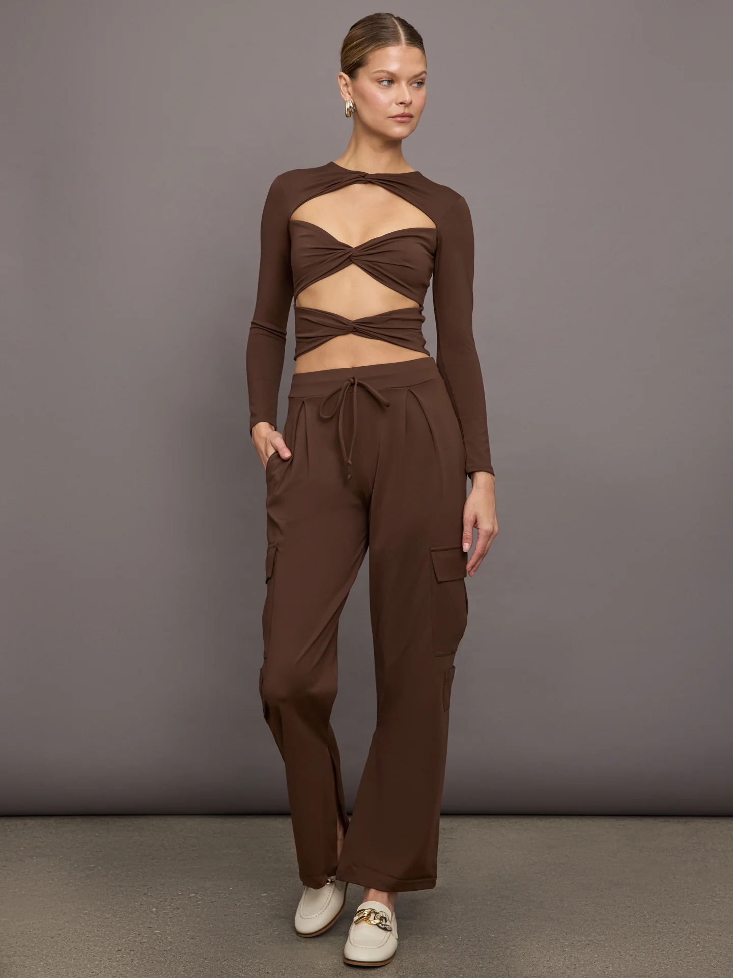 Lauren Top - Dark Chocolate - Image 2