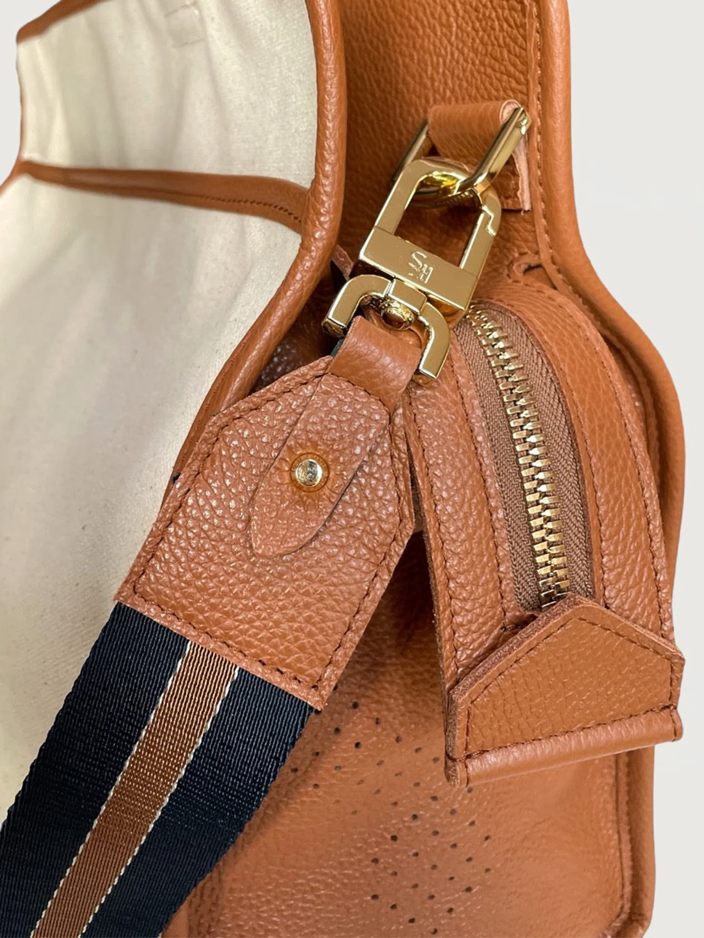 LB Bag - Hazelnut/ Natural Canvas - Image 11