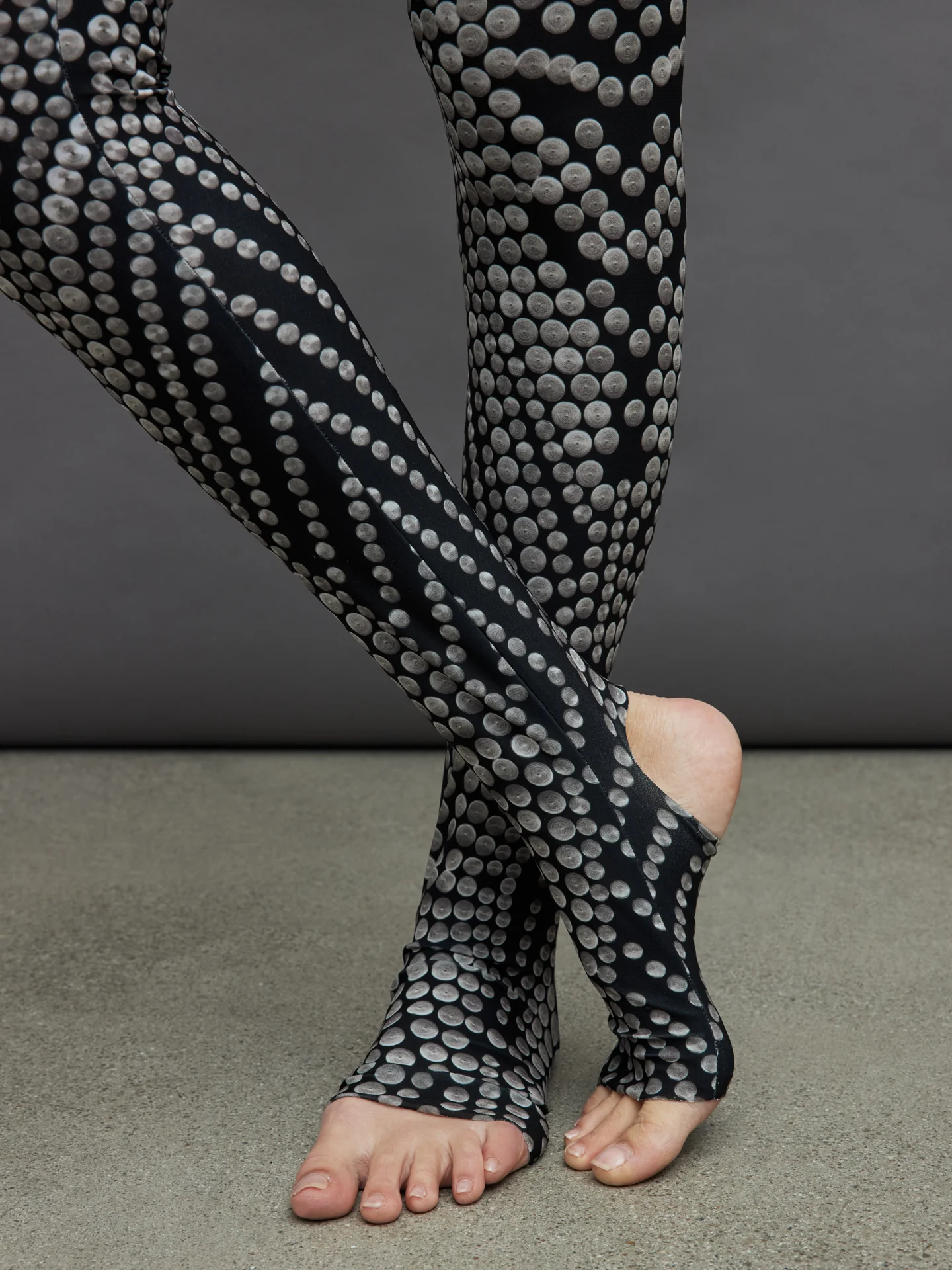LEGGING WITH FOOTIE W/O WAISTBAND - STUDS - Image 8