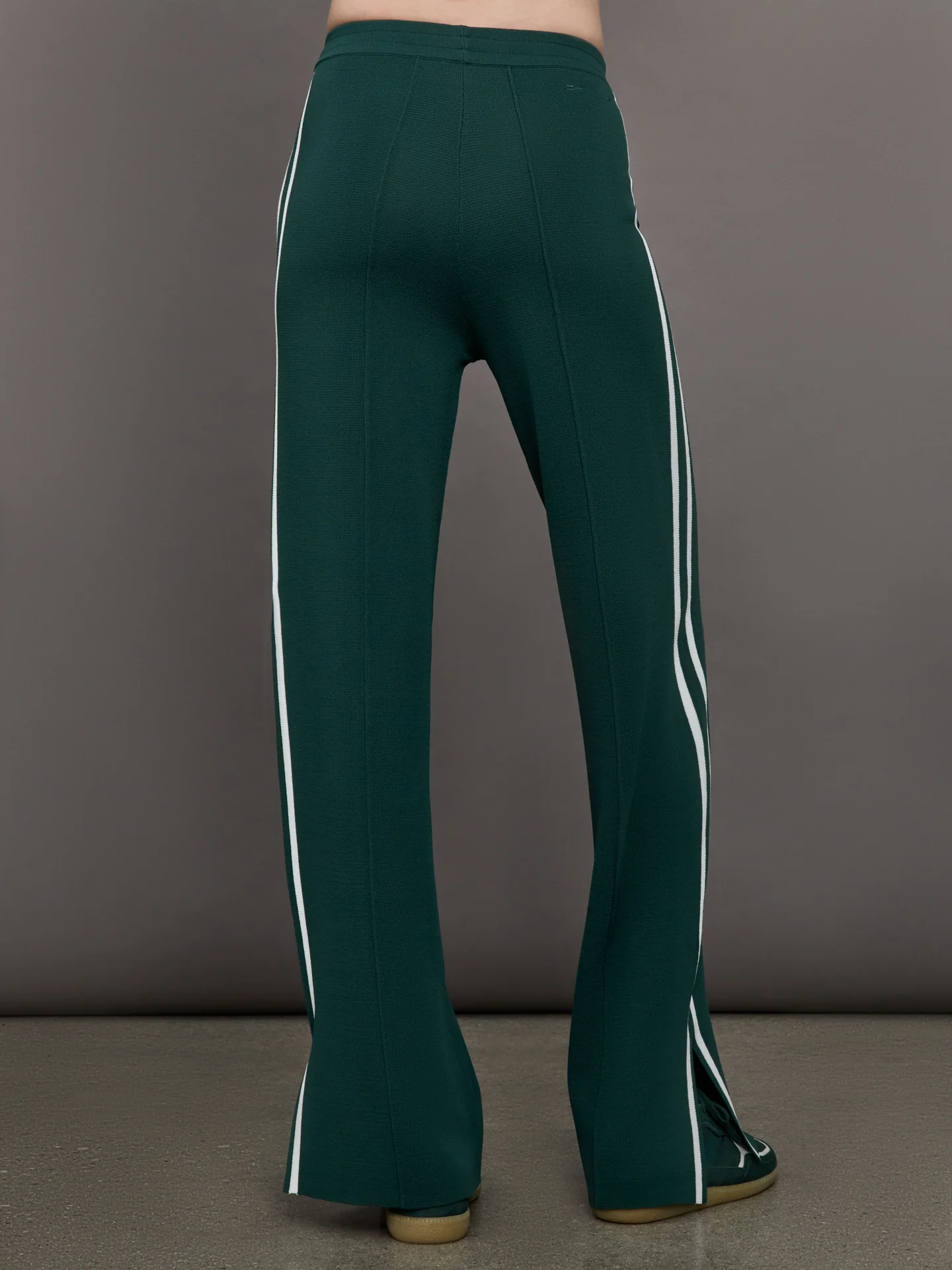 Les Border Freya Knit Pant - Green - Image 4