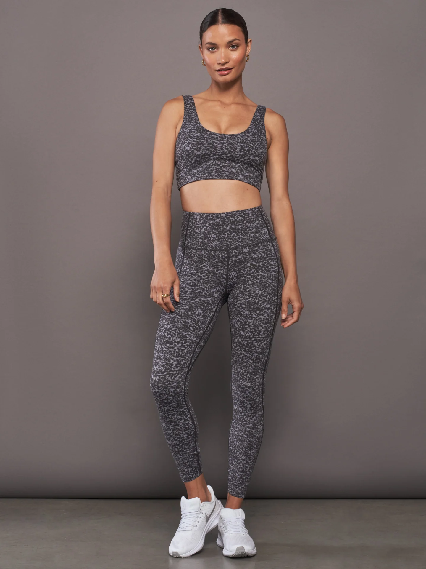 Lets Go Running Legging - Blue Cheetah - Image 5