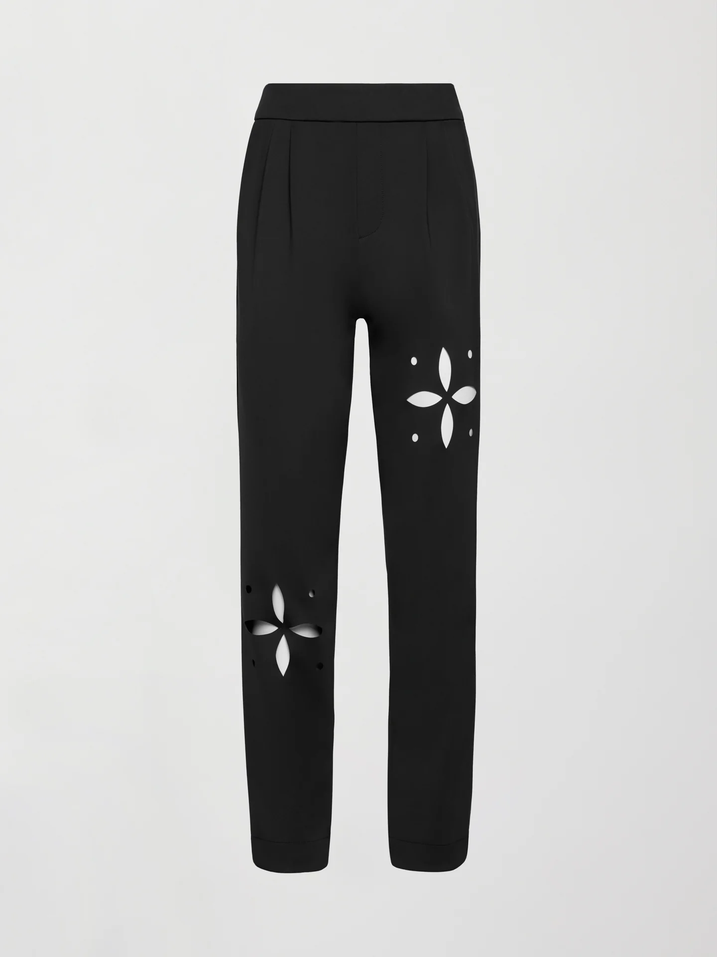 Lightweight Laser Cut Travel Pant - Black - Image 6