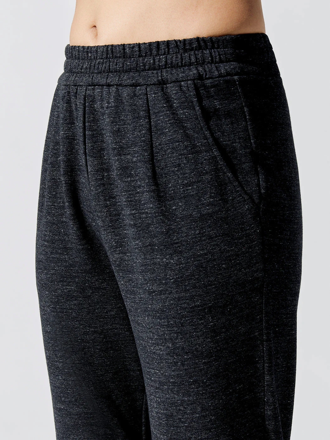 Lincoln Sweatpant - Black Marl - Image 5
