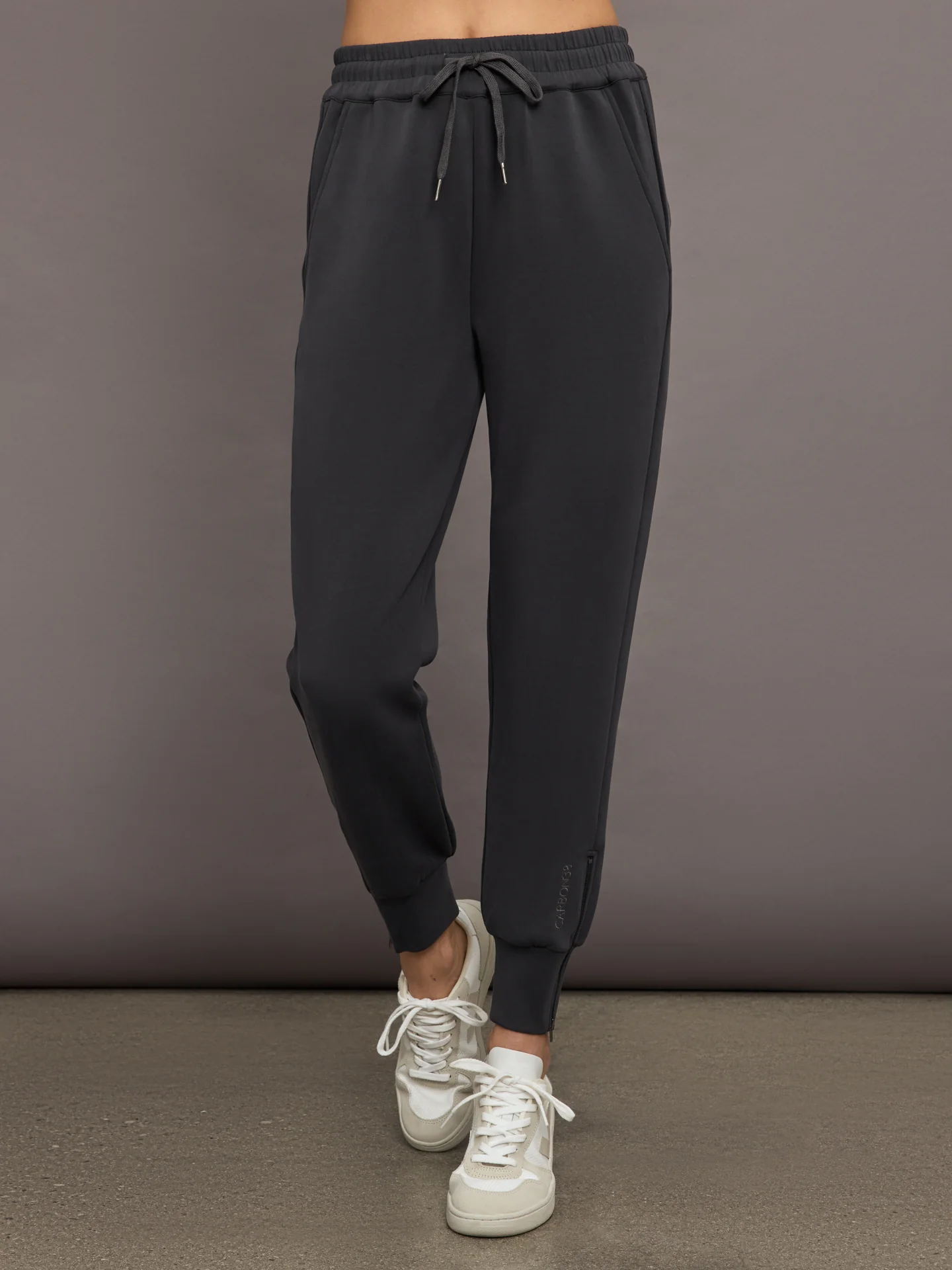 Ultra Soft Logo Sweatpant - Faded Black
