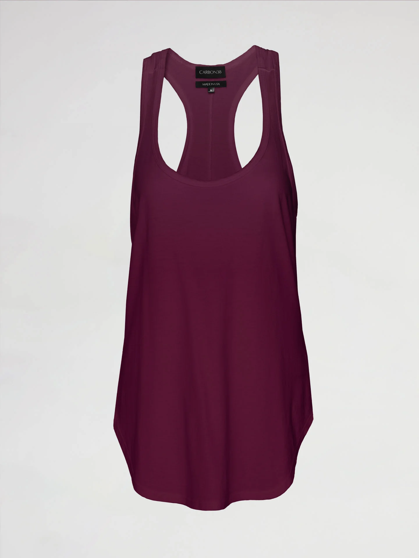 Long RacerBack Tank - Pickled Beet - Image 5