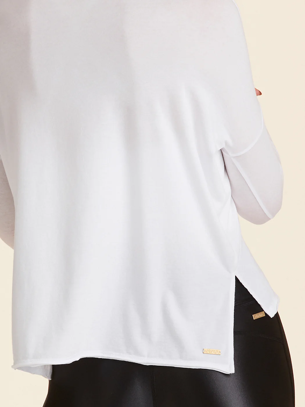 Long Sleeve Breakers Tee - White - Image 4