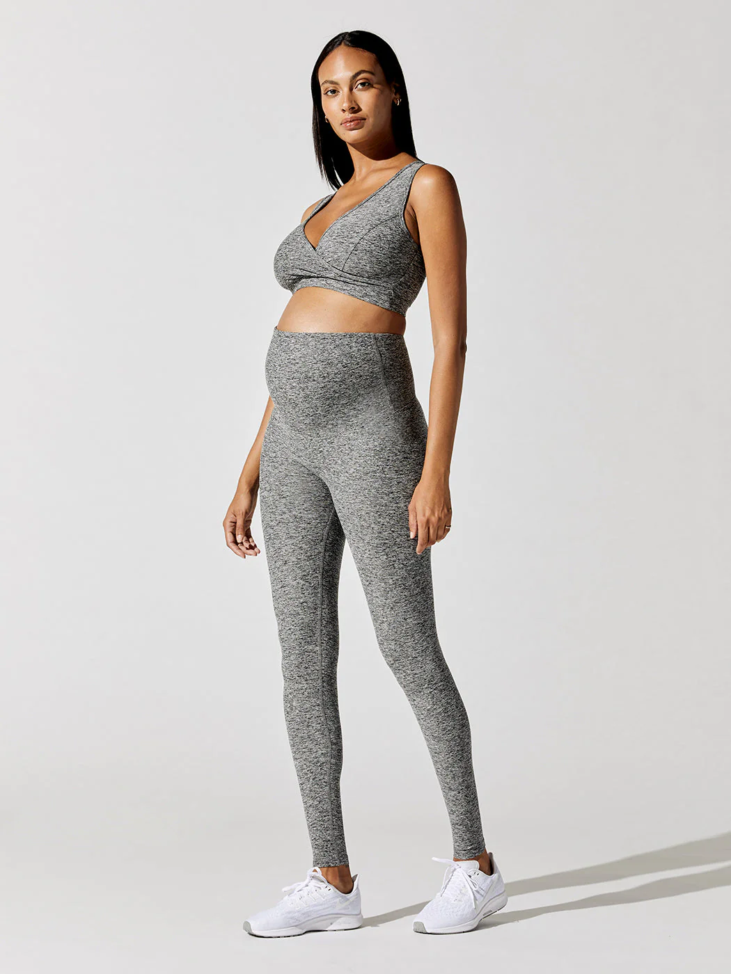 Maternity Legging - Heather Grey