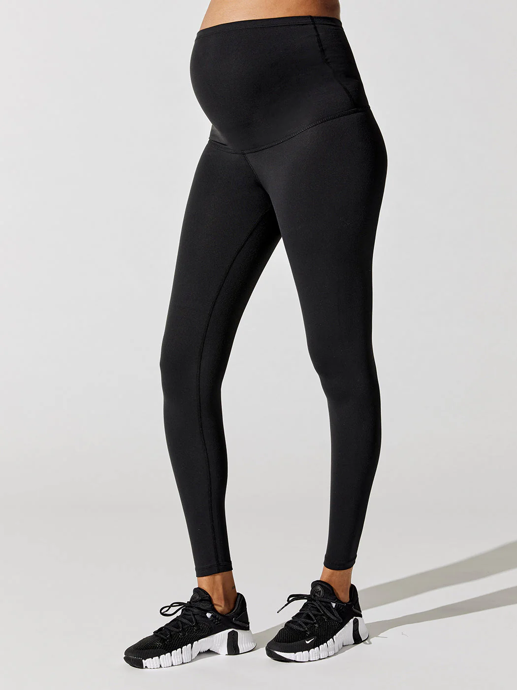 Maternity Love The Bump Long Legging - Jet Black - Image 3