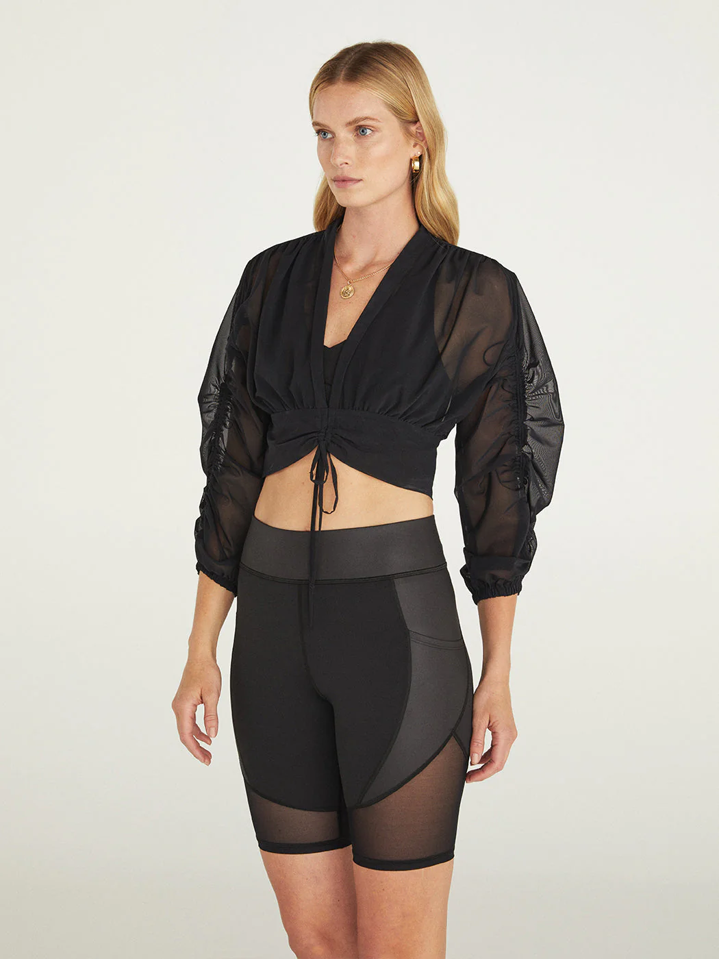 Maverick Long Sleeve Top - Black - Image 6