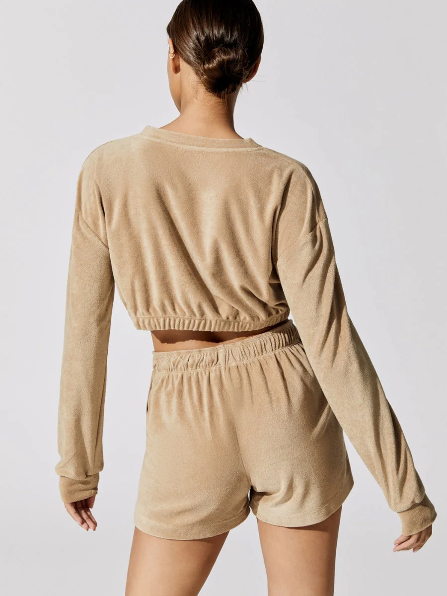 Maxine Sweatshirt - Taupe - Image 2