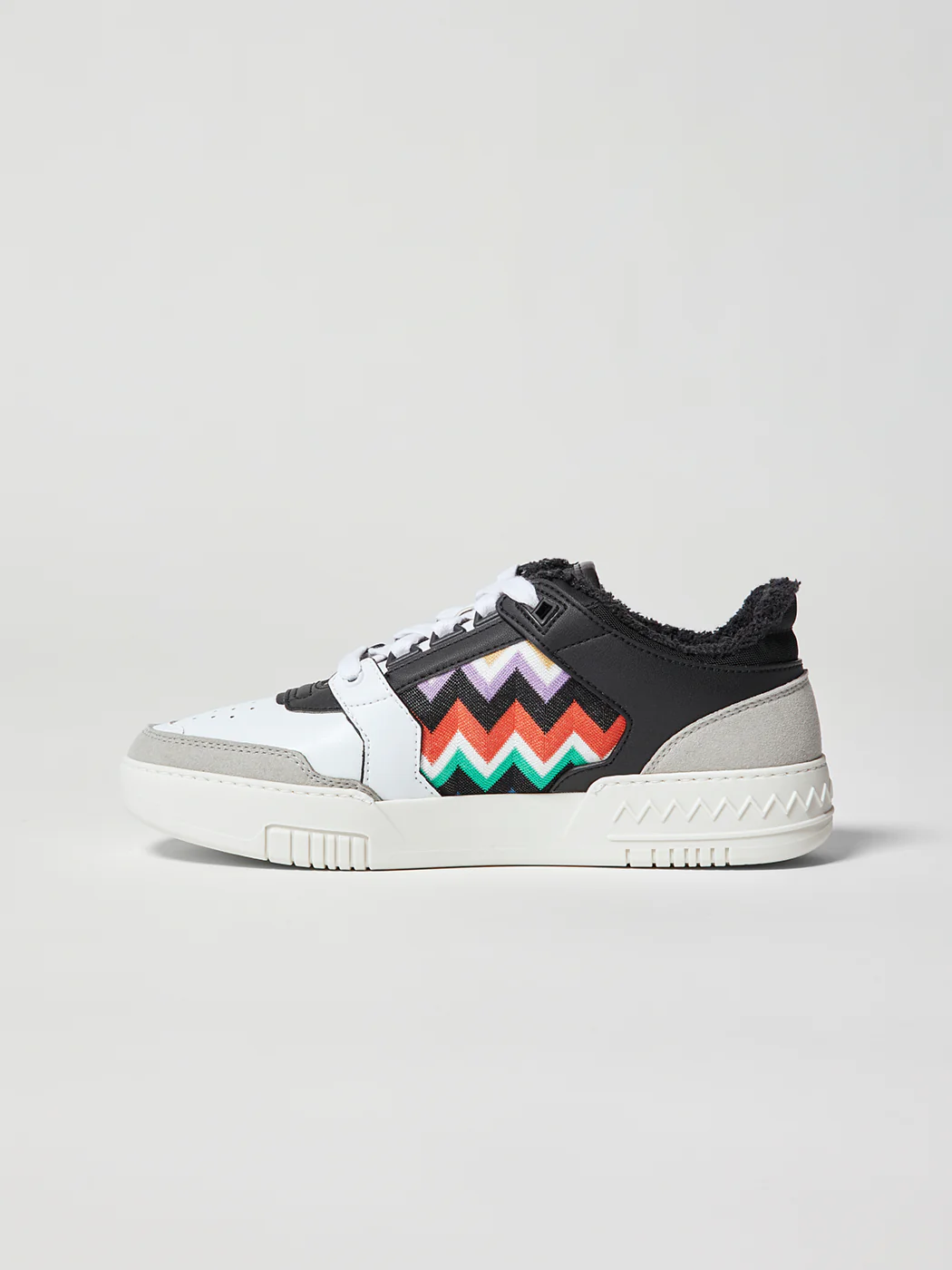 Missoni Basket Low - White/Black - Image 2