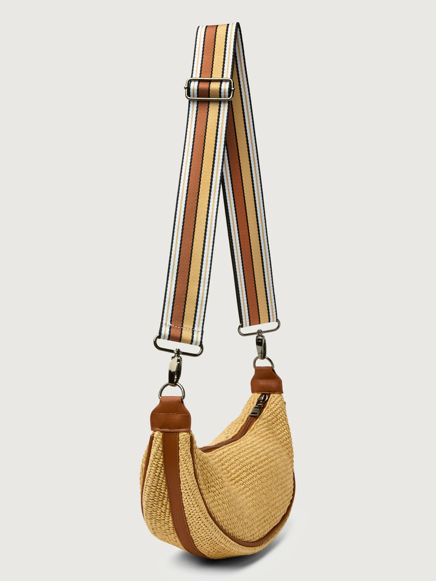 Moonlighting - Dune Raffia W/ White Trim/ White/White Web - Image 3