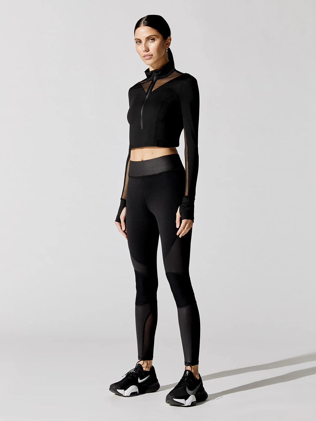 Moonwalk Mesh Legging - Black - Image 2