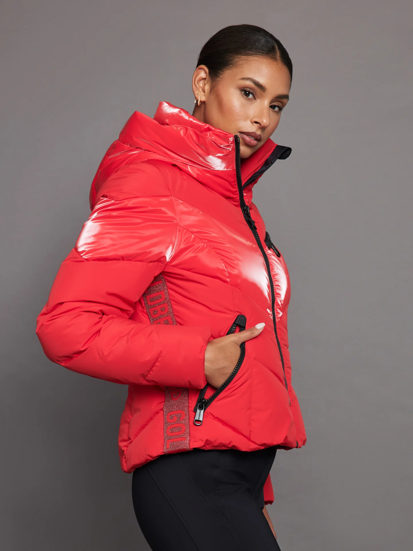Moraine Ski Jacket - Flame - Image 2