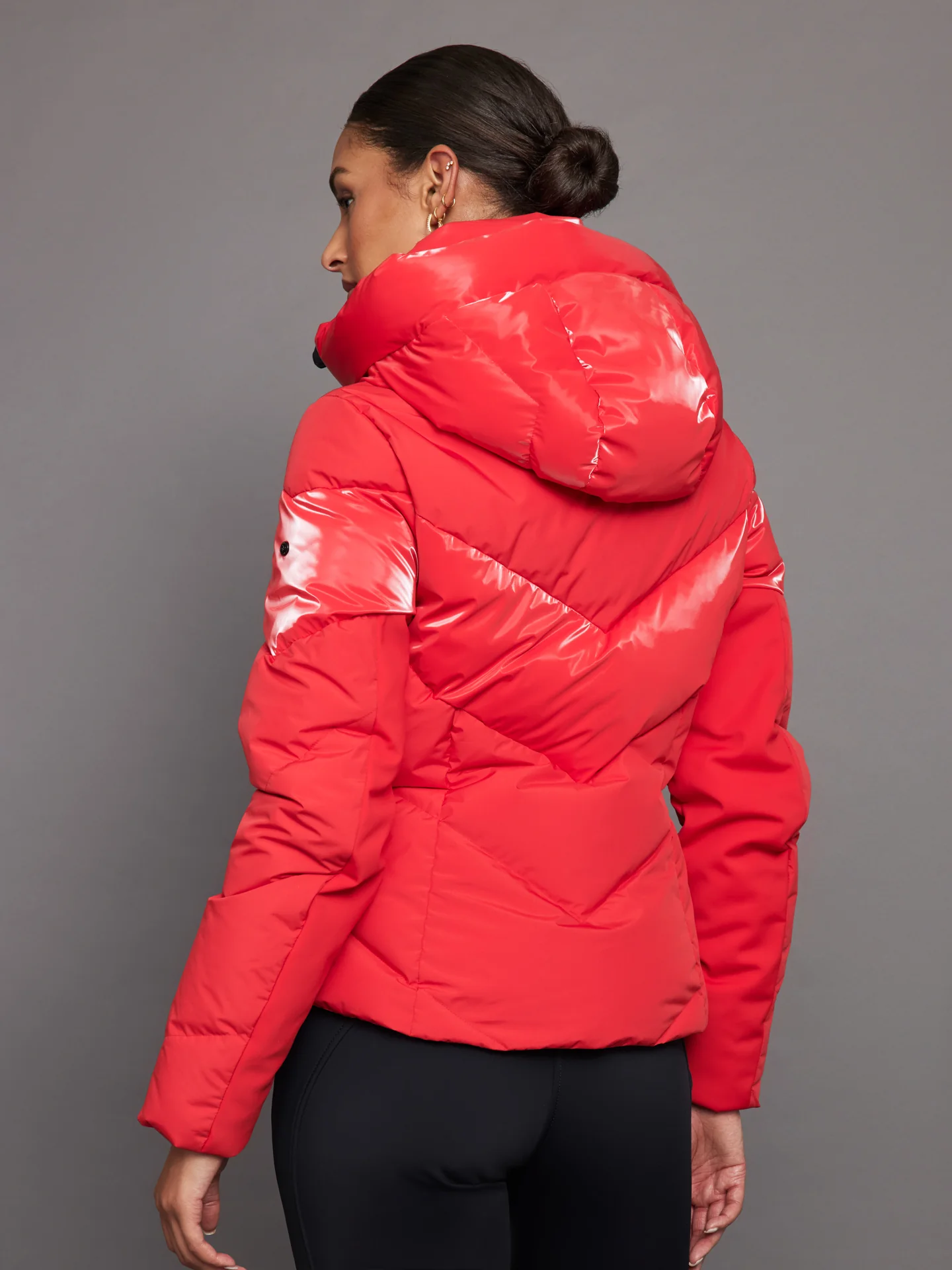Moraine Ski Jacket - Flame - Image 3
