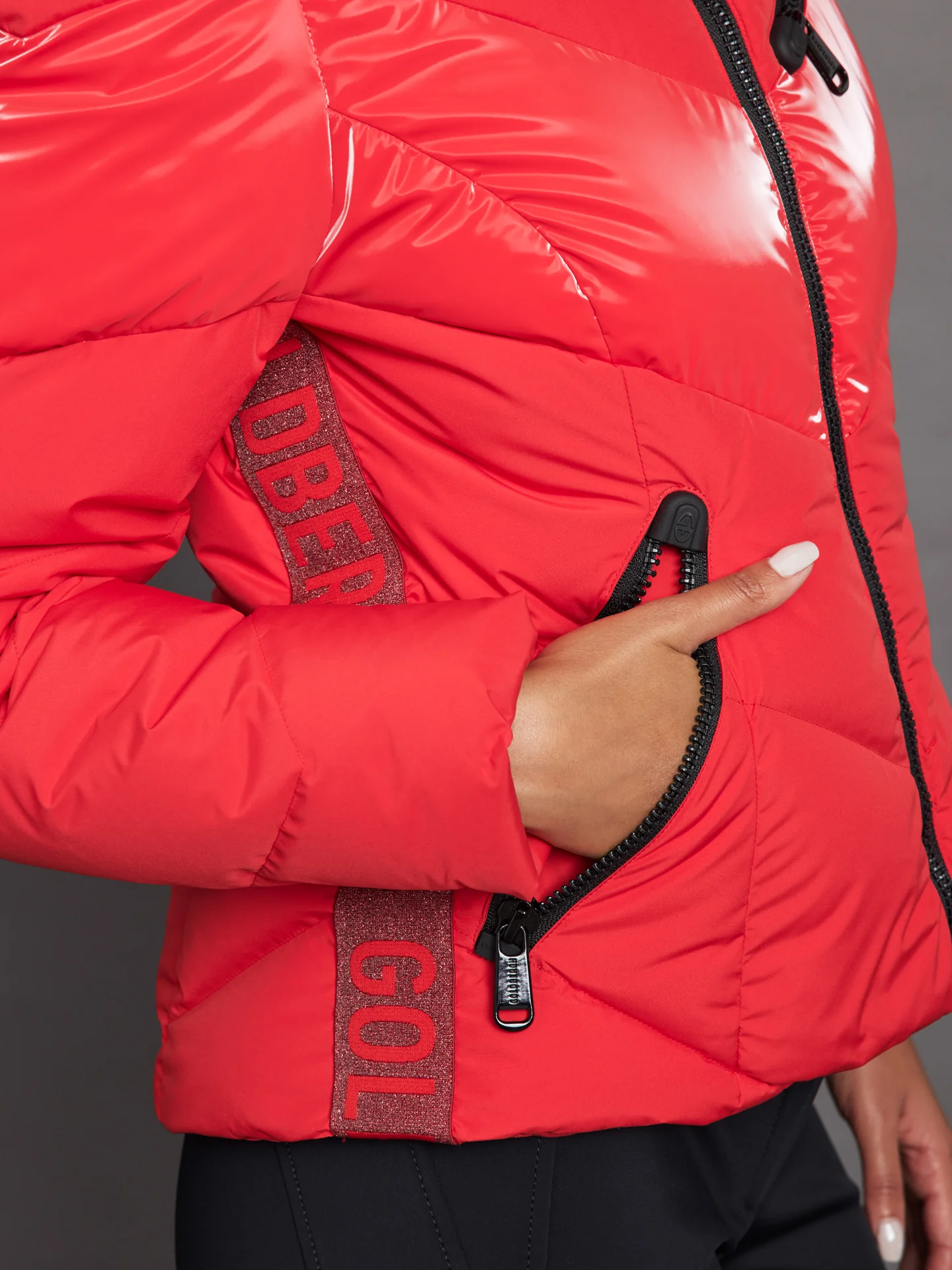 Moraine Ski Jacket - Flame - Image 5