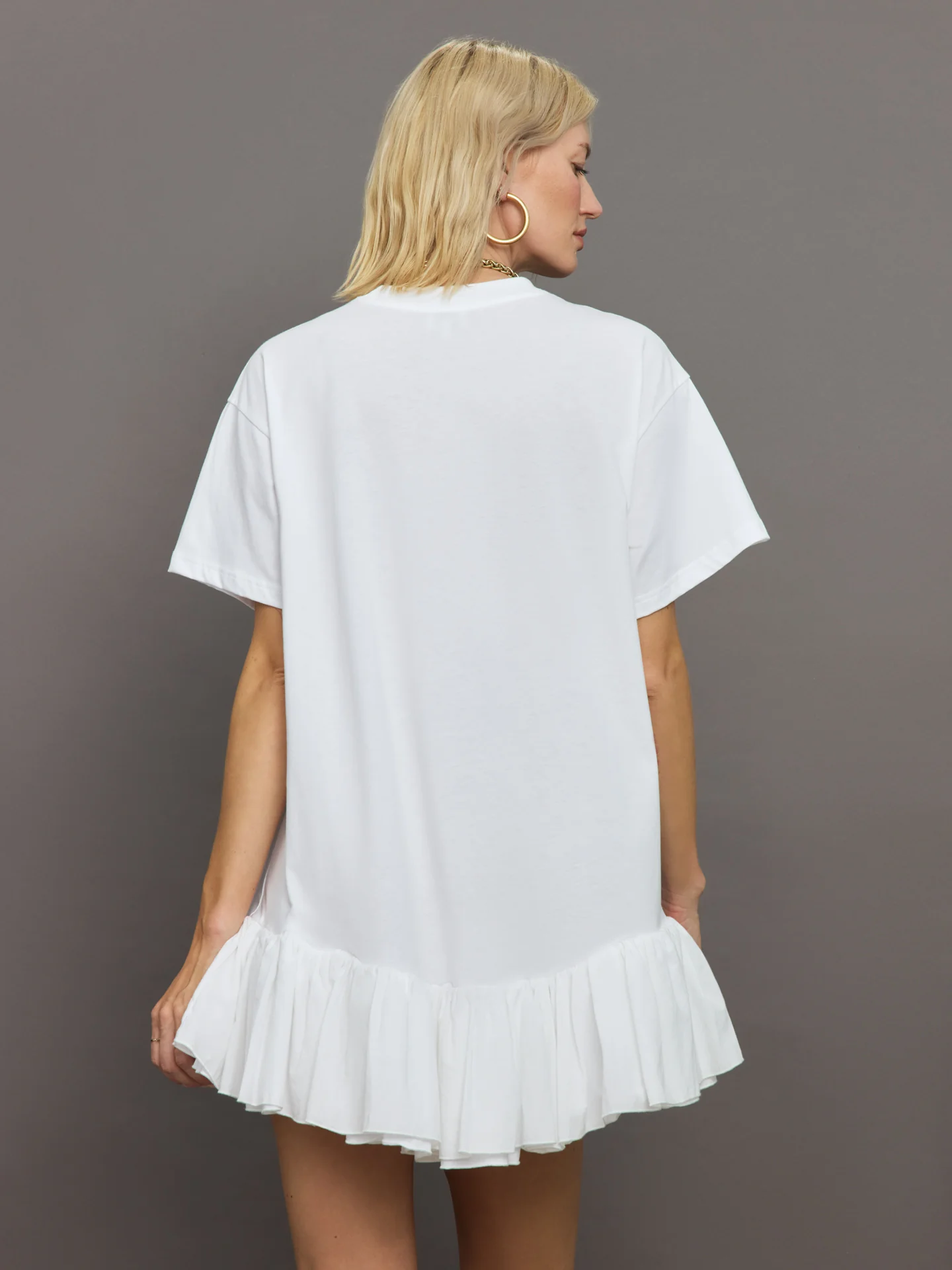 Morgan Dress - White - Image 5