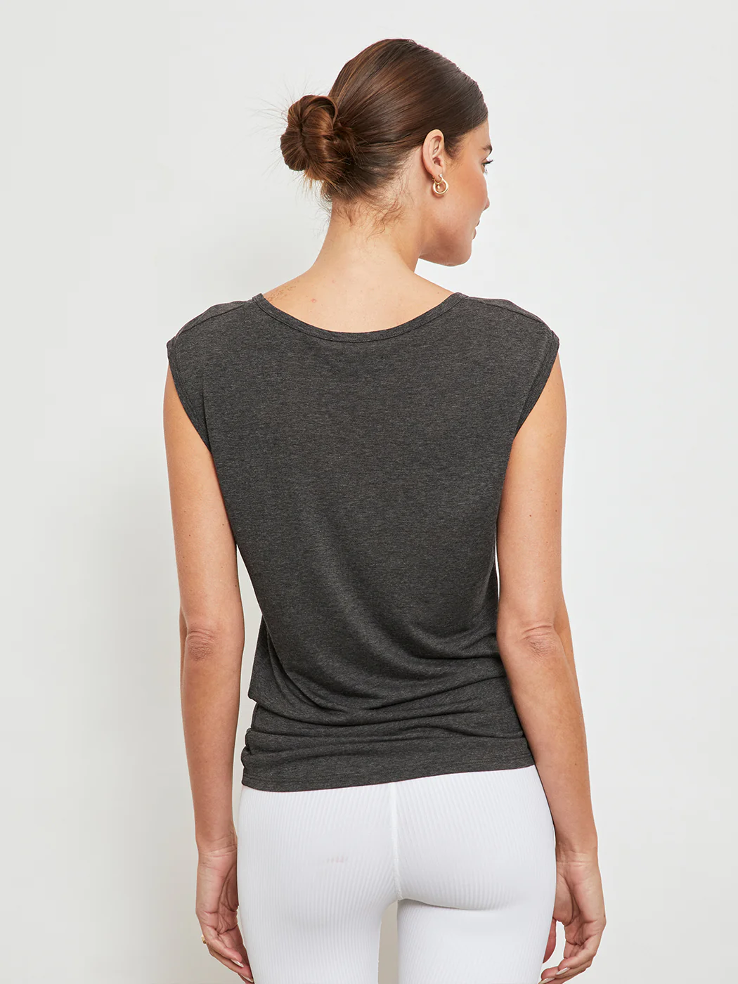 Muscle Tee - Charcoal - Image 2