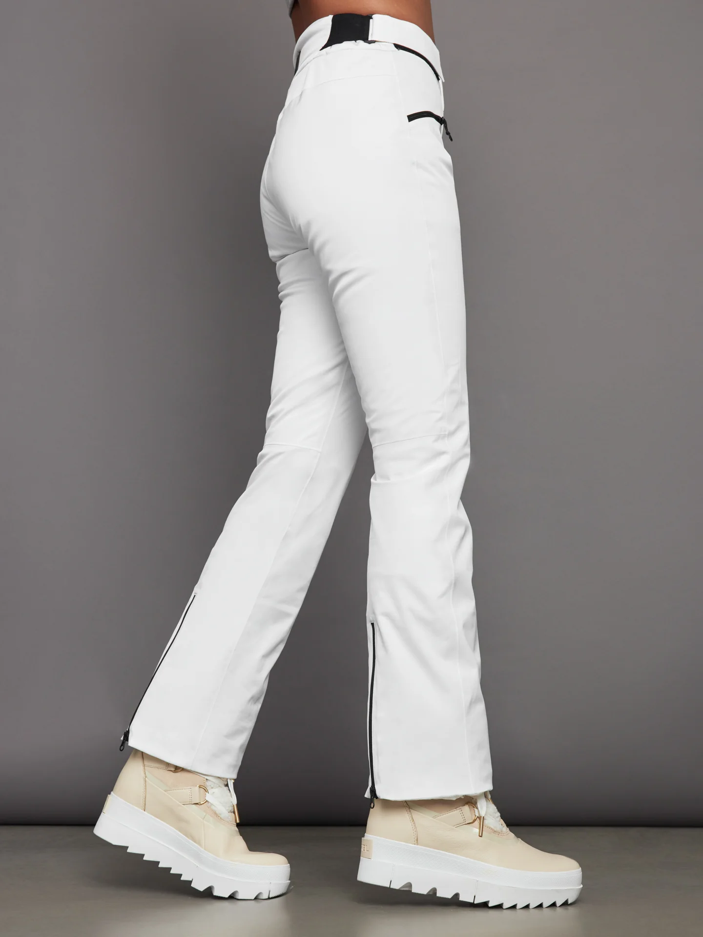 Nessa Ski Pants - White - Image 2