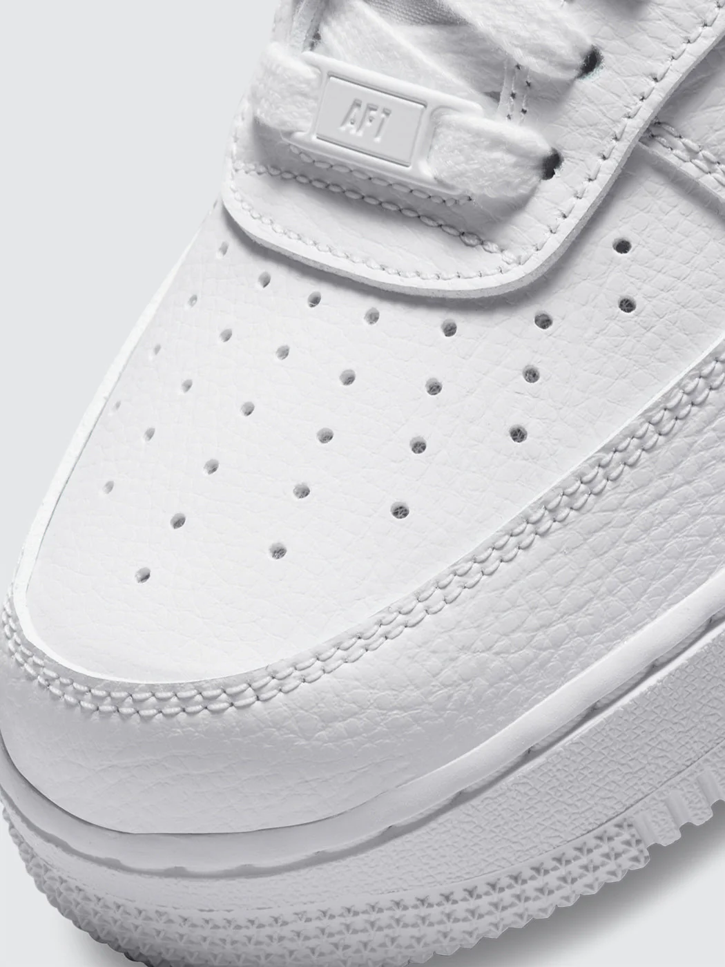 Nike Air Force 1 '07 Essential - White/Malachite-White-White - Image 8