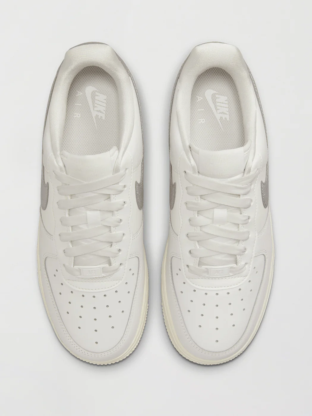 Nike Air Force 1 '07 - SUMMIT WHITE/METALLIC SILVER-SAIL-WHITE - Image 5