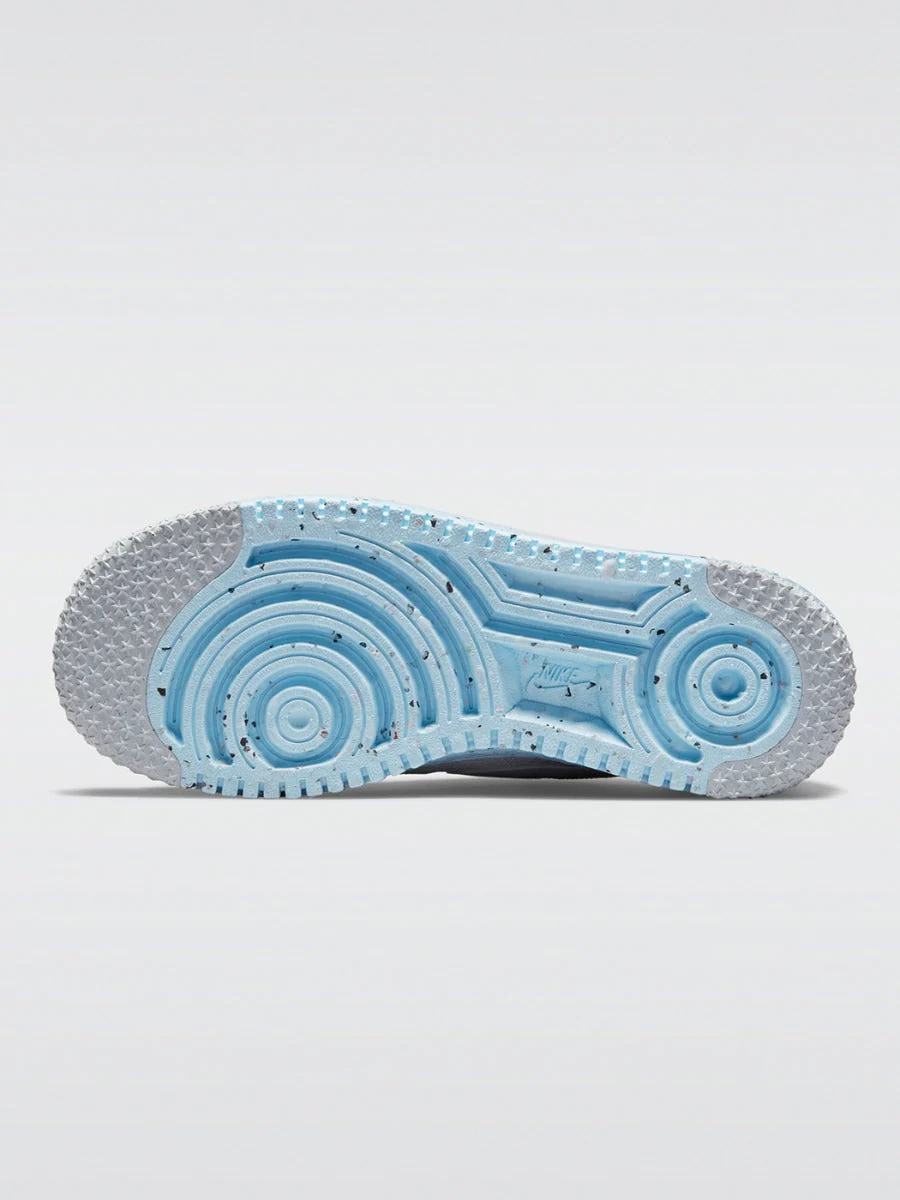 Air Force 1 Crater Flyknit Sneaker - White-White-Pure Platinum - Image 6