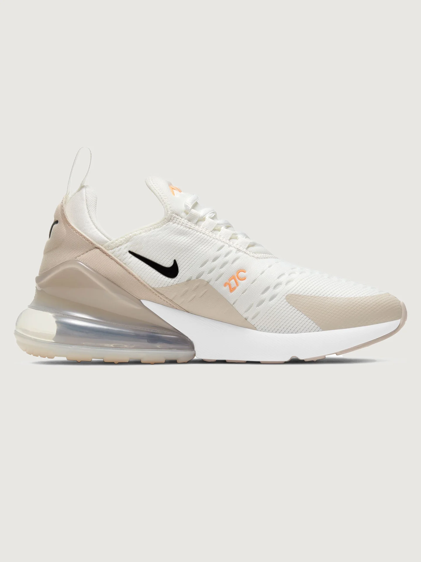 Nike Air Max 270 - Summit White/Black-Desert Sand - Image 3