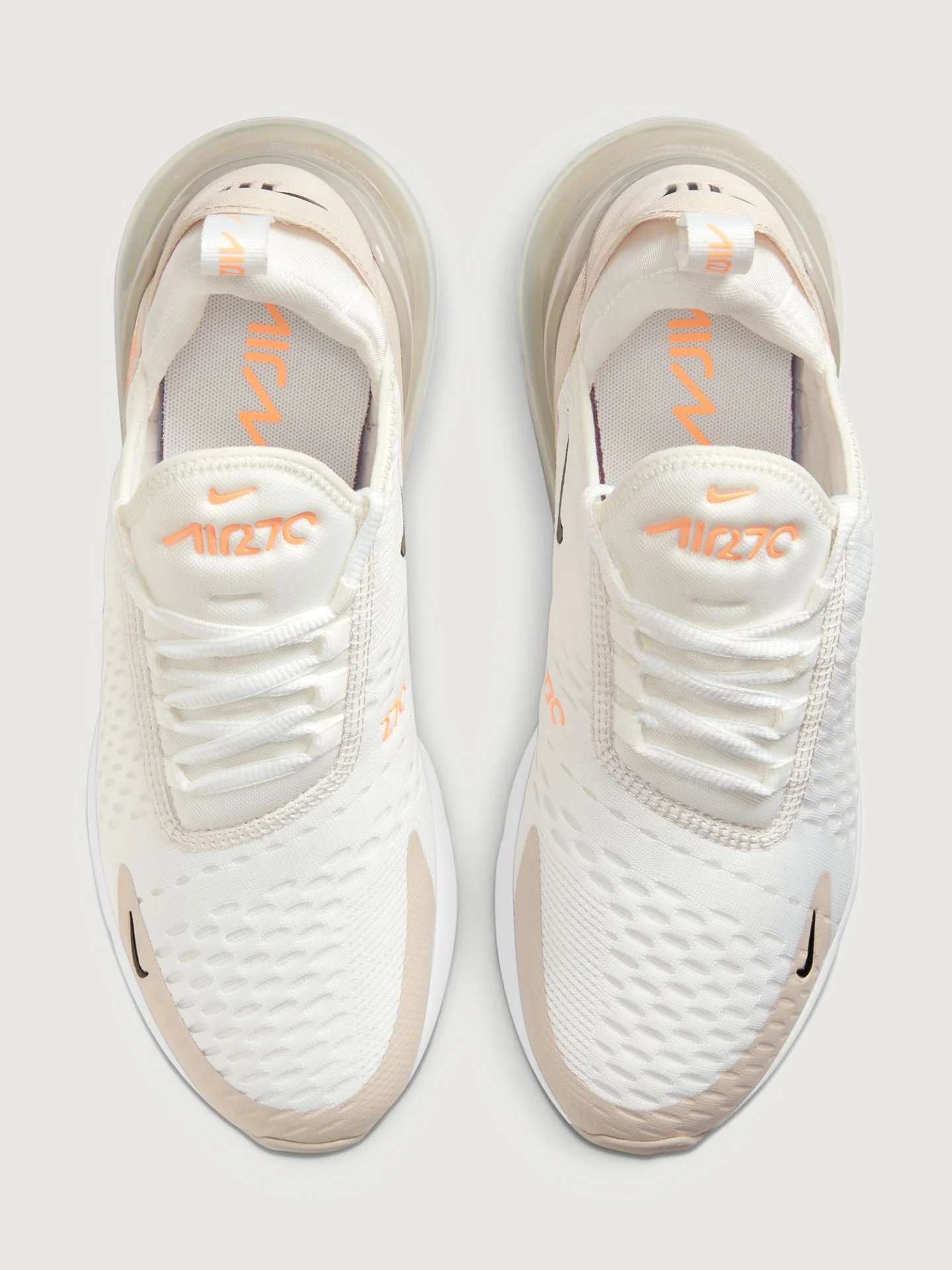 Nike Air Max 270 - Summit White/Black-Desert Sand - Image 8