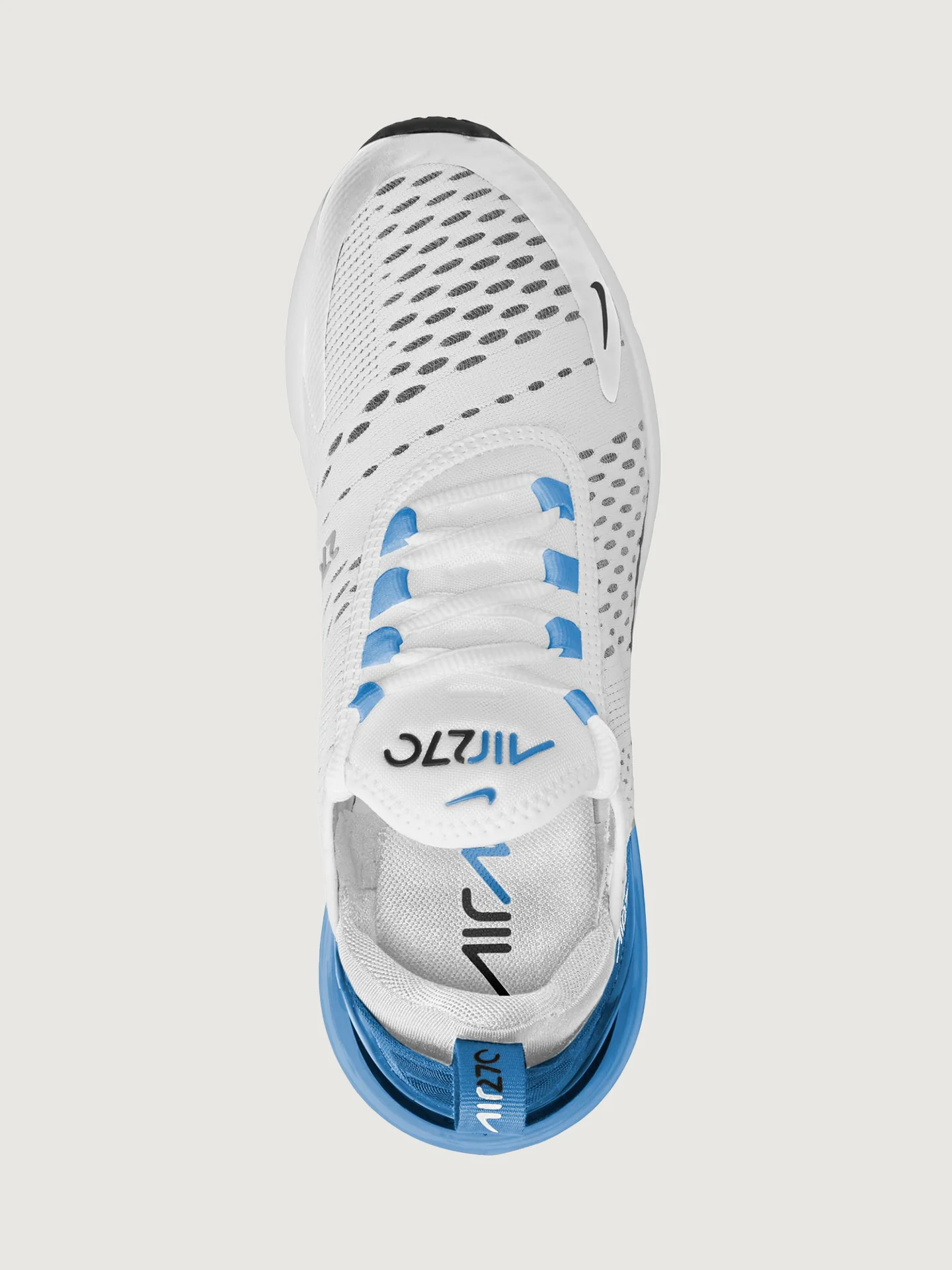 Nike Air Max 270 - White/University Blue-Black - Image 3