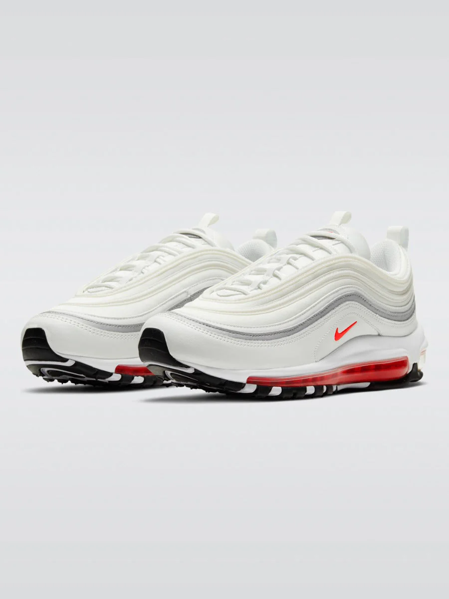 Air Max 97 Sneaker - Summit White/Siren Red-Black - Image 2