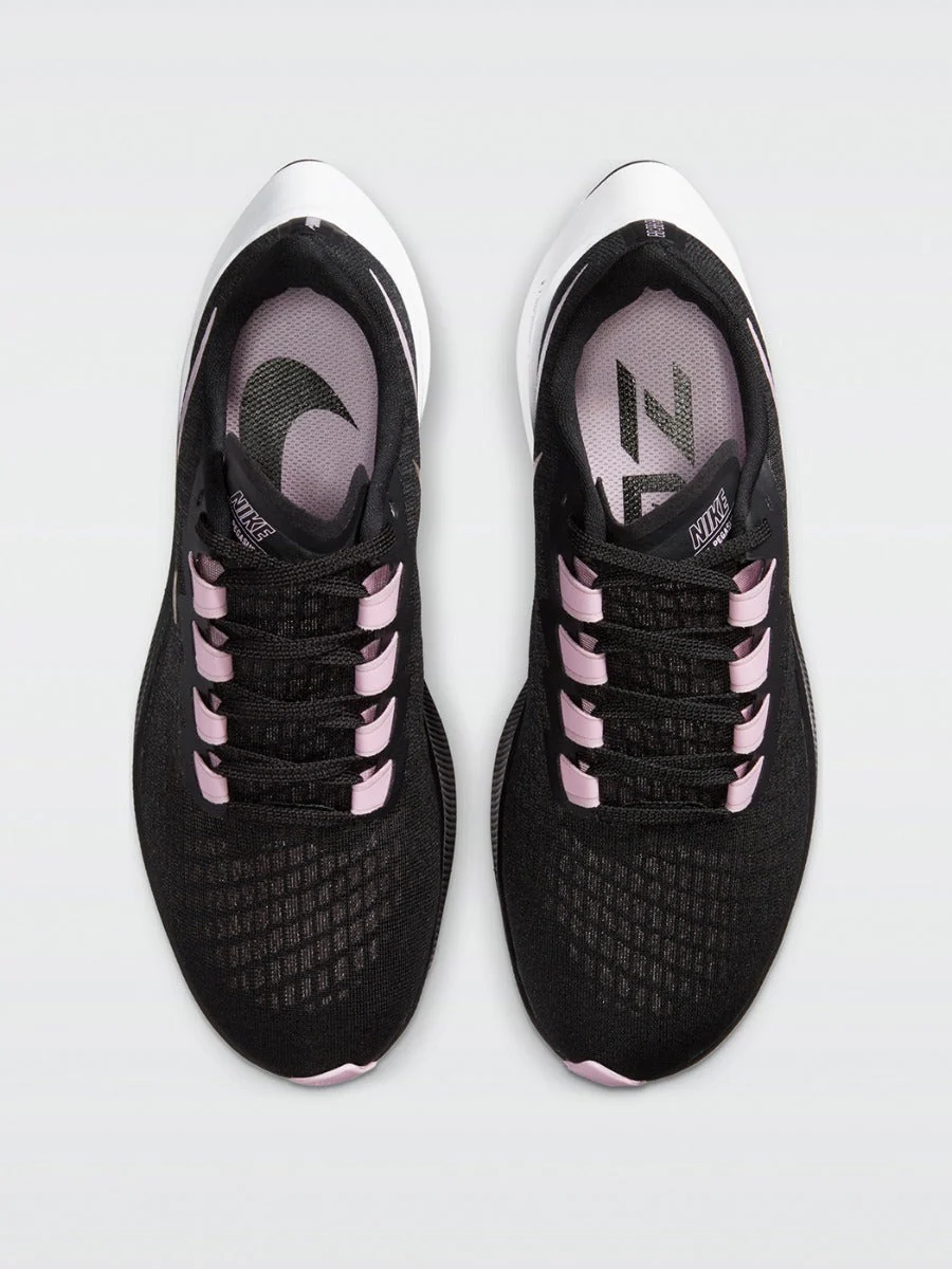 Air Zoom Pegasus 37 Sneaker - Black/Mtlc Red Bronze-Lt Arctic Pink - Image 3