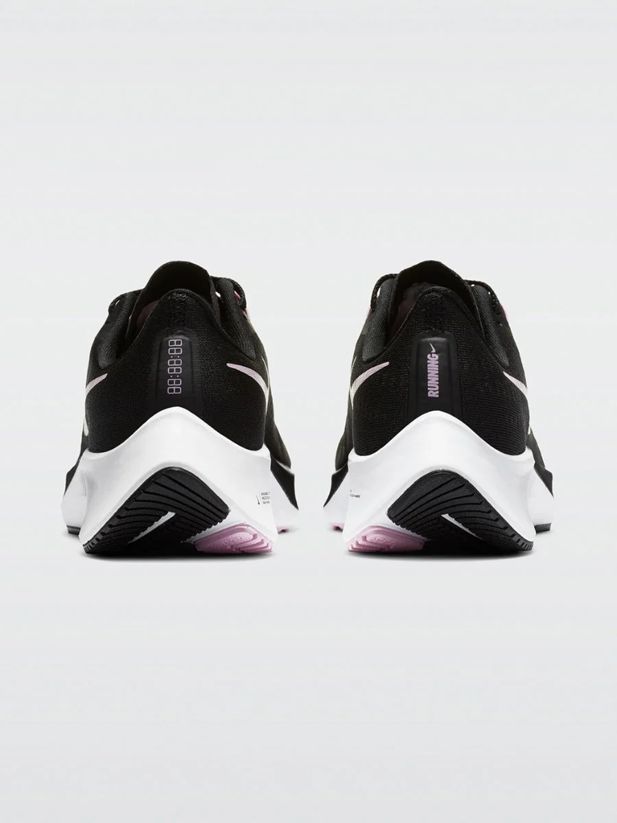 Air Zoom Pegasus 37 Sneaker - Black/Mtlc Red Bronze-Lt Arctic Pink - Image 4