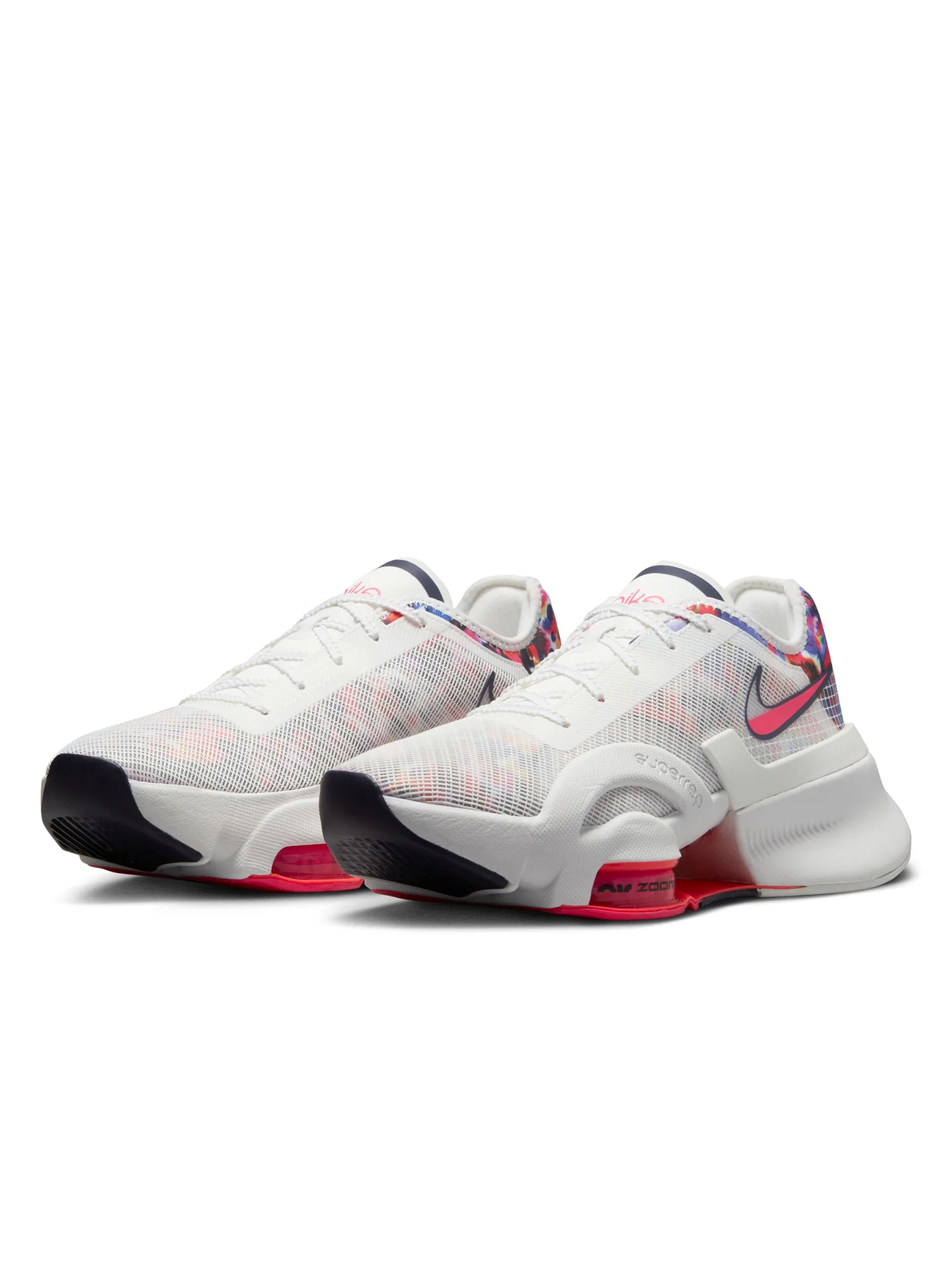 Nike Air Zoom SuperRep 3 - Summit White/Hyper Pink-Blackened Blue - Image 3