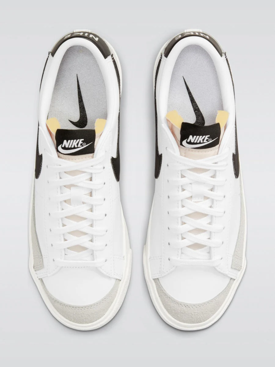 Blazer Low '77 Sneaker - White-Black-Sail-White - Image 3