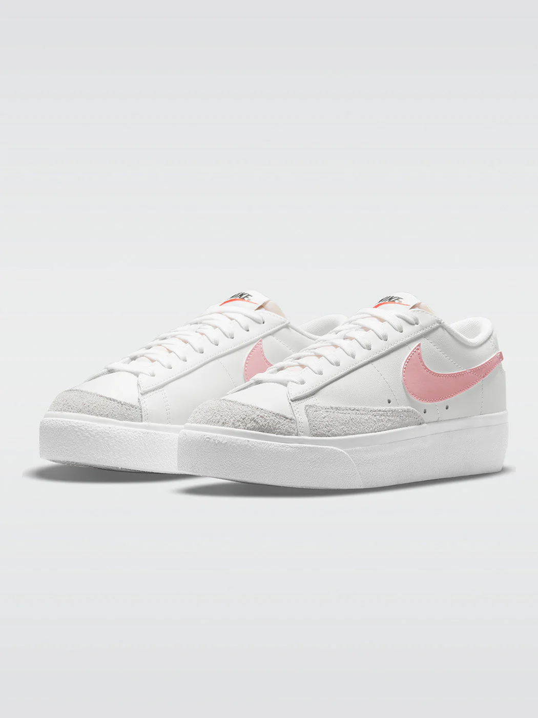 Nike Blazer Low Platform Sneaker - White-Pink Glaze-Summit White-Black - Image 2