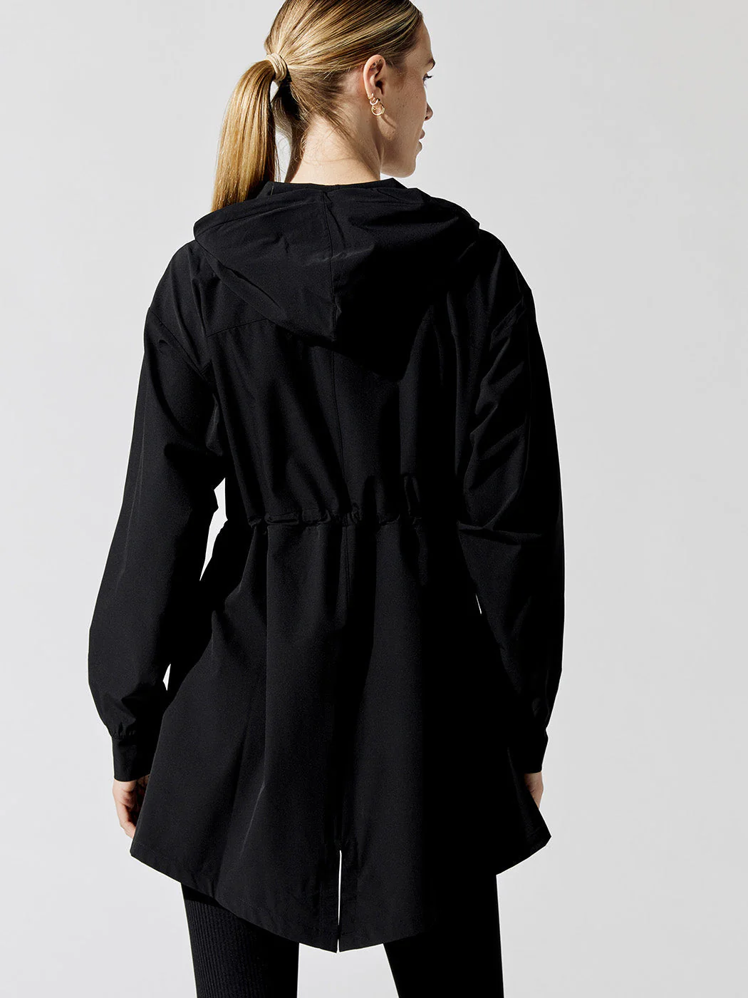 Nike Dri-FIT Bliss Luxe Anorak - Black-Clear - Image 3