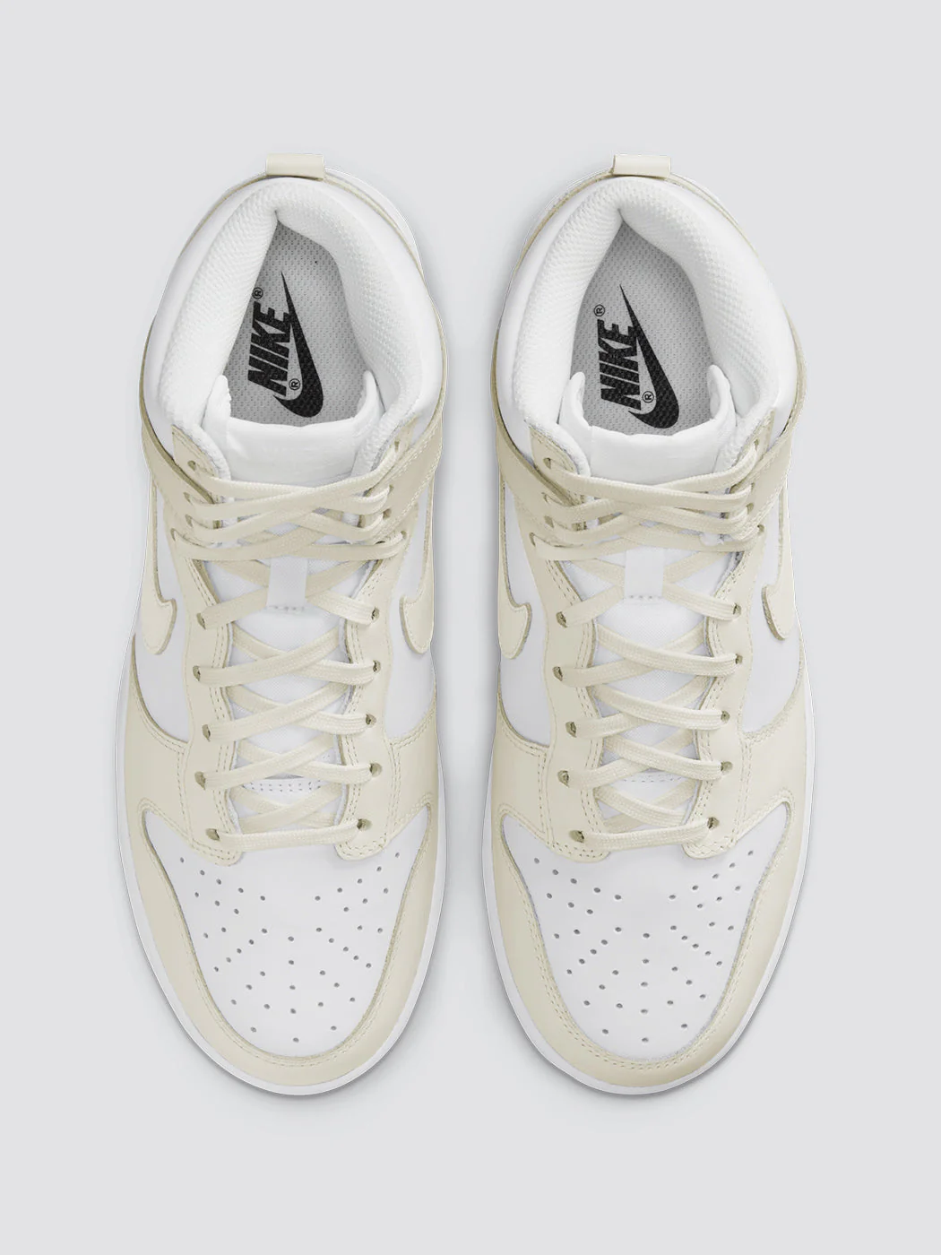 Nike Dunk High - White/Sail-Gum Med Brown - Image 3
