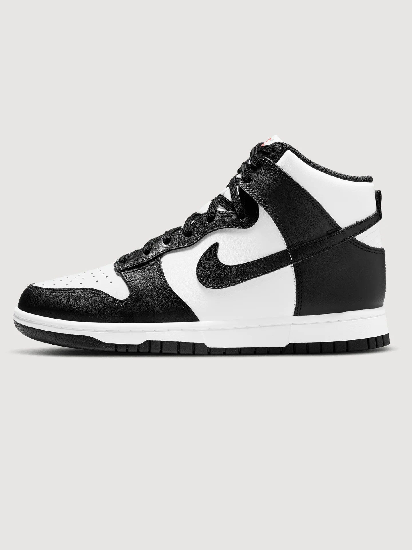 Nike Dunk High - WHITE/BLACK-UNIVERSITY RED - Image 2