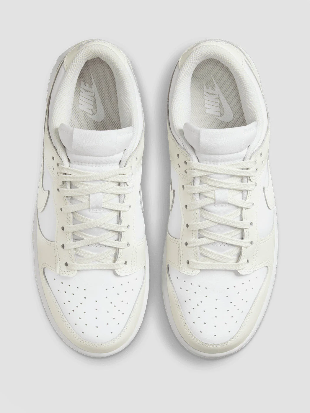 Nike Dunk Low - White/Sail-White - Image 2